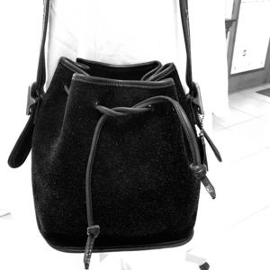 Vintage Coachbag suede